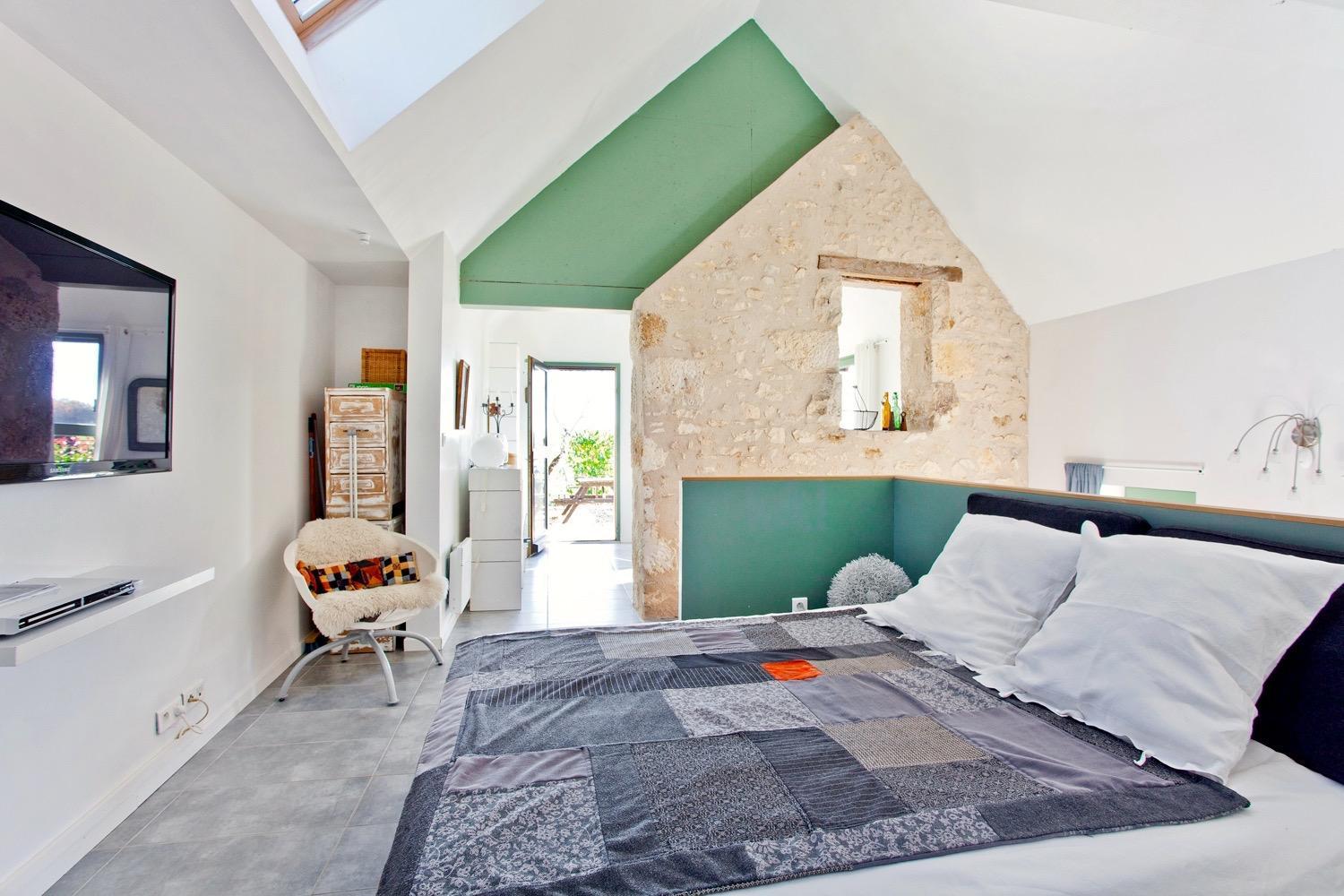 Bed and Breakfast La Ligne Angles-sur-lʼAnglin Exterior foto